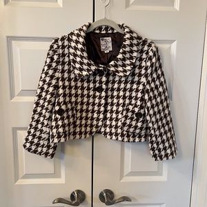 TULLE Cropped Swing Jacket  Size MED